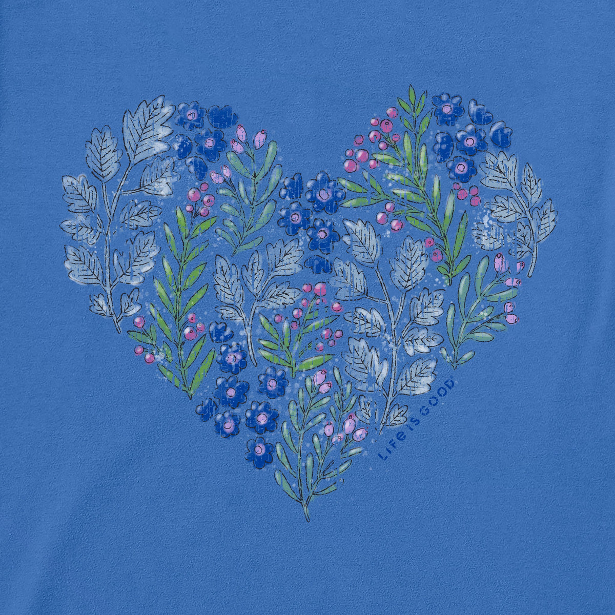 Women's Holly Heart Long Sleeve Crusher Vee product image 4