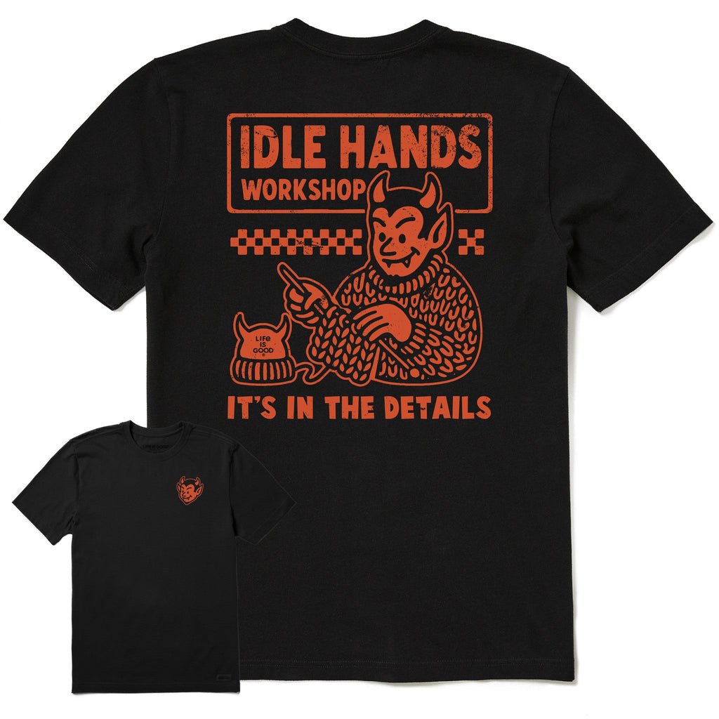 Men's Idle Hands Workshop Short Sleeve Crusher-LITE Tee product image 1