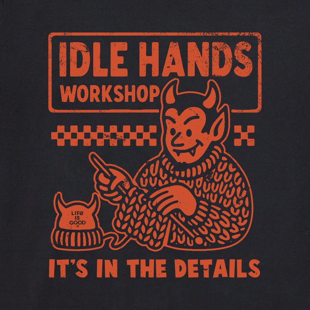 Men's Idle Hands Workshop Short Sleeve Crusher-LITE Tee product image 2