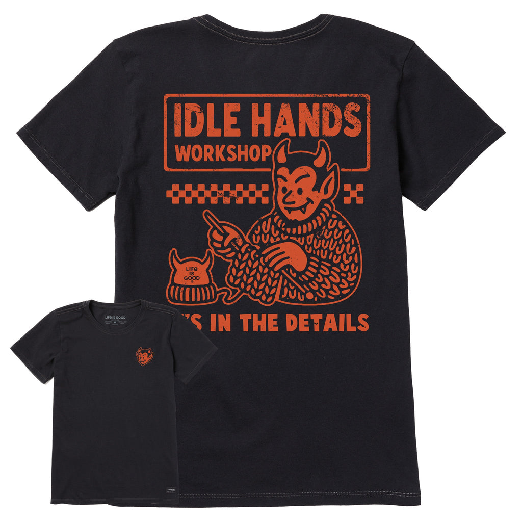Women's Idle Hands Workshop Short Sleeve Crusher-LITE Tee product image 1