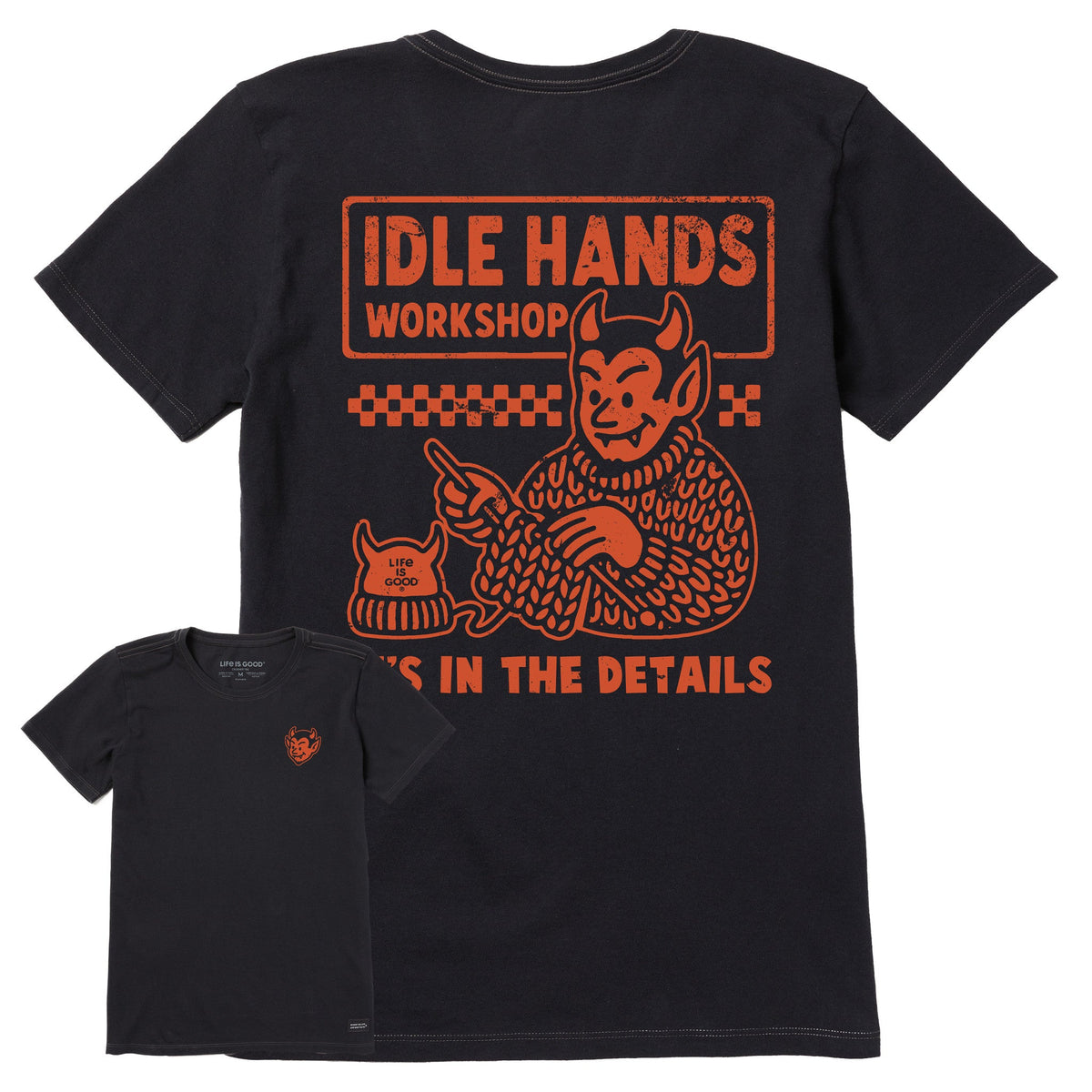 Women's Idle Hands Workshop Short Sleeve Crusher-LITE Tee product image 1