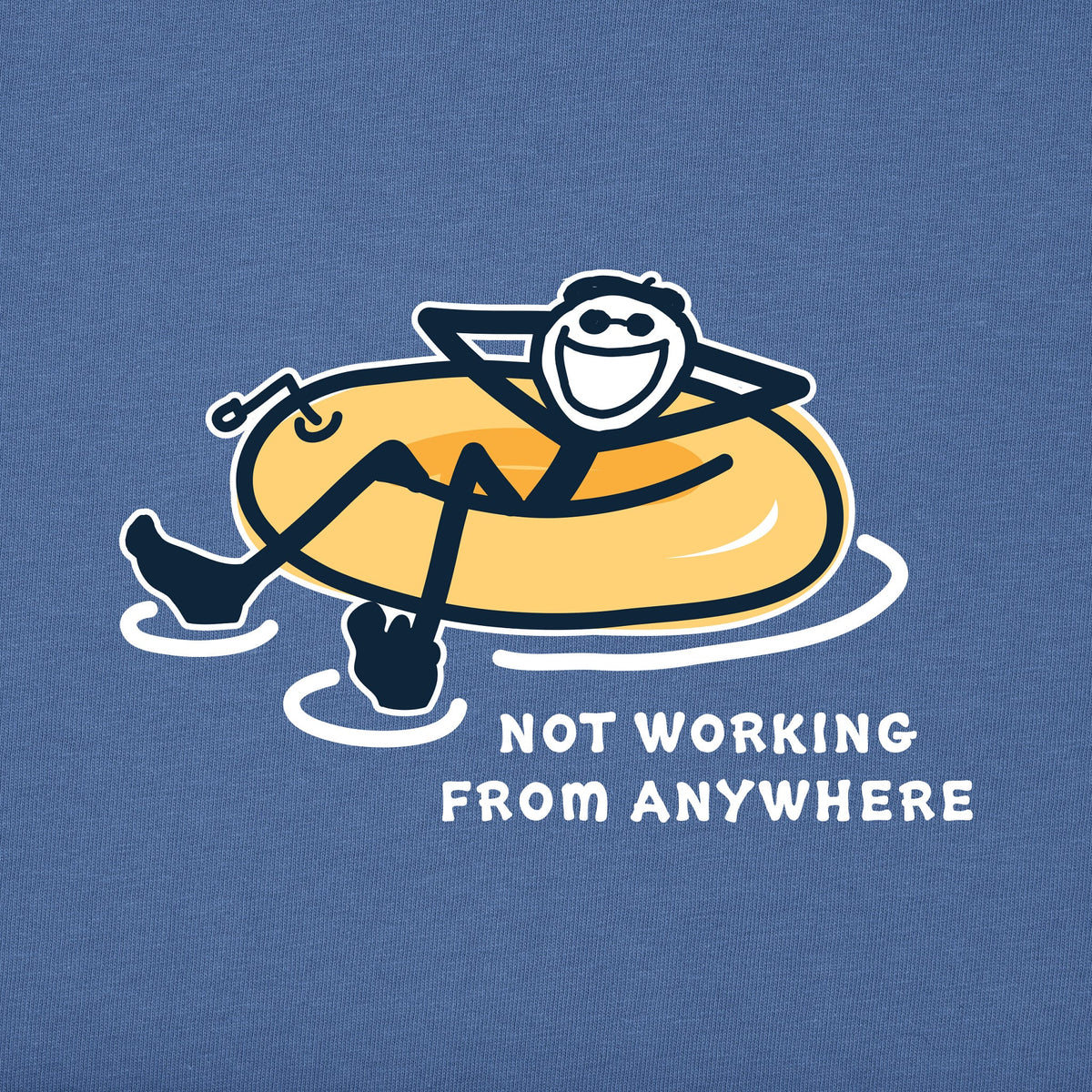 Men's Inner Tube Jake Not Working Short Sleeve Crusher Tee product image 2