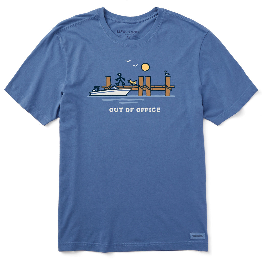 Men's Dock Lake Out of Office Short Sleeve Crusher Tee product image 1
