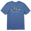 Men's Lakeside Camper Not Working Short Sleeve Crusher Tee product image 1