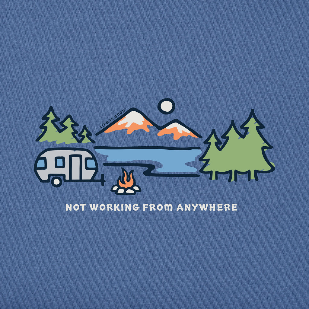 Men's Lakeside Camper Not Working Short Sleeve Crusher Tee product image 2