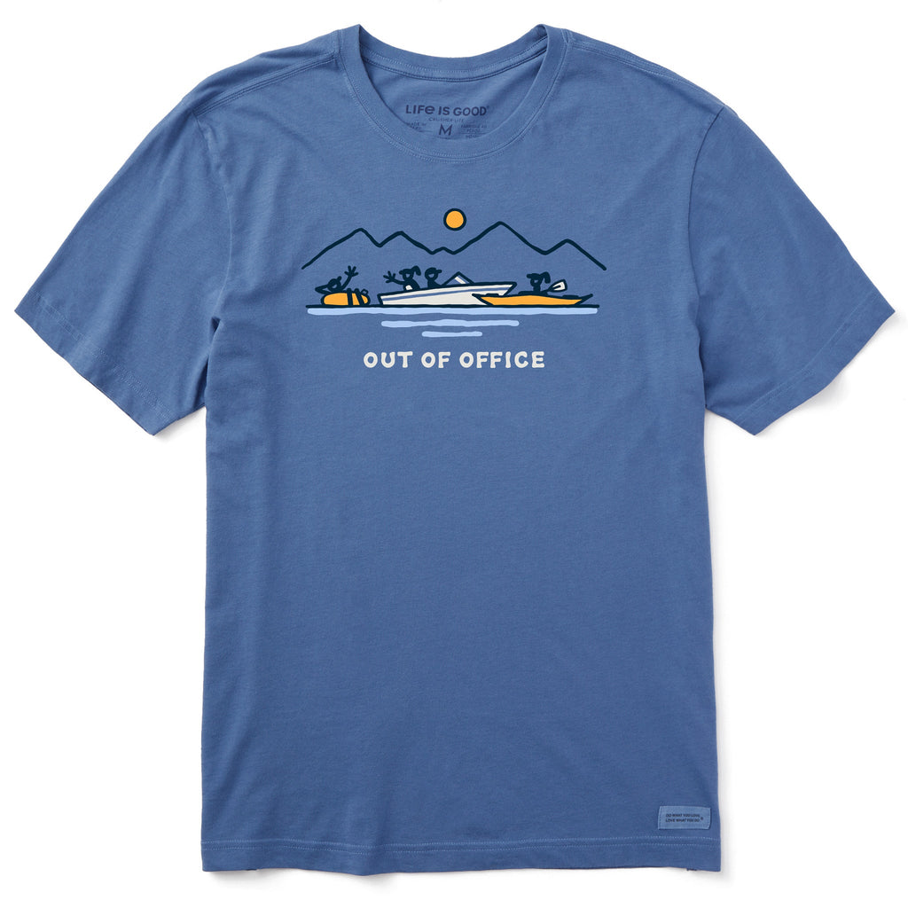 Men's Boat Party Out of Office Short Sleeve Crusher Tee product image 1