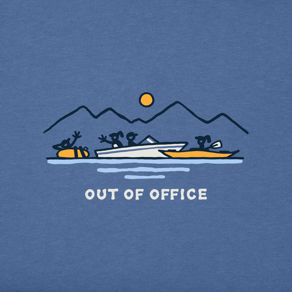 Men's Boat Party Out of Office Short Sleeve Crusher Tee product image 2