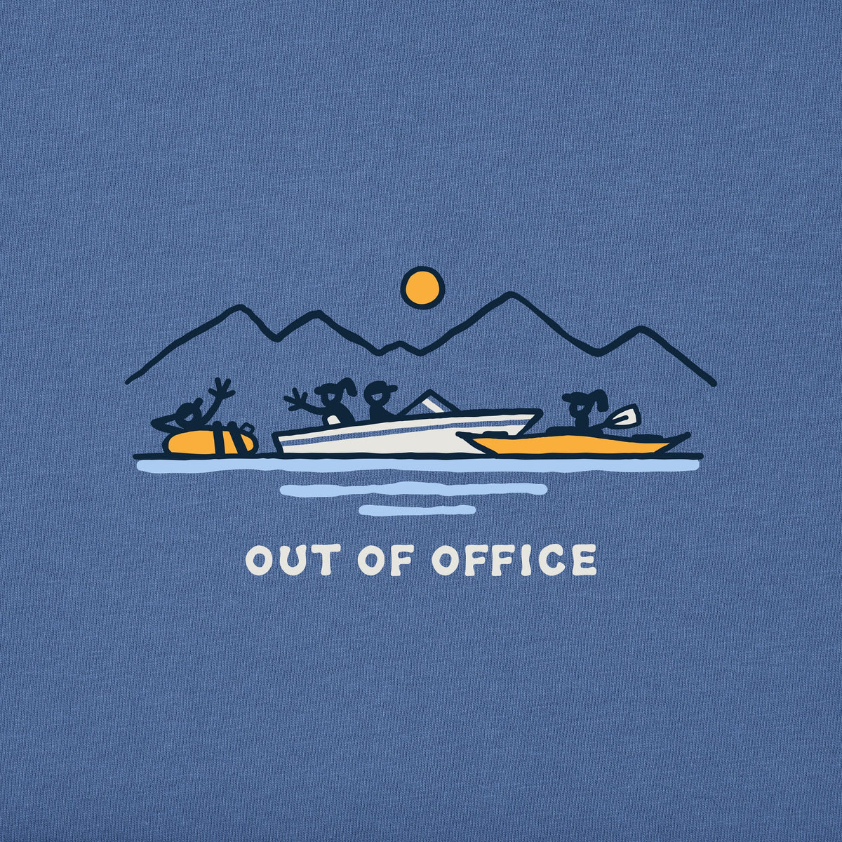 Men's Boat Party Out of Office Short Sleeve Crusher Tee product image 2