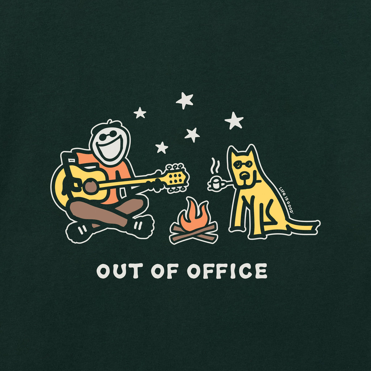 Men's Jake & Rocket Camp Out of Office Short Sleeve Crusher product image 2