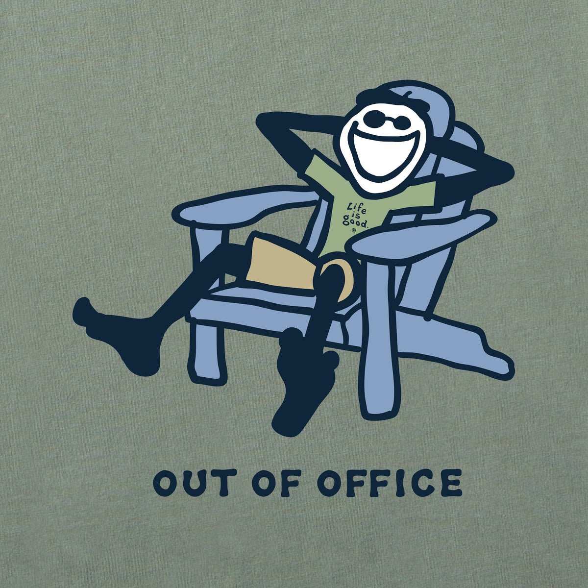 Men's Jake Adirondack Out of Office Short Sleeve Crusher Tee product image 2