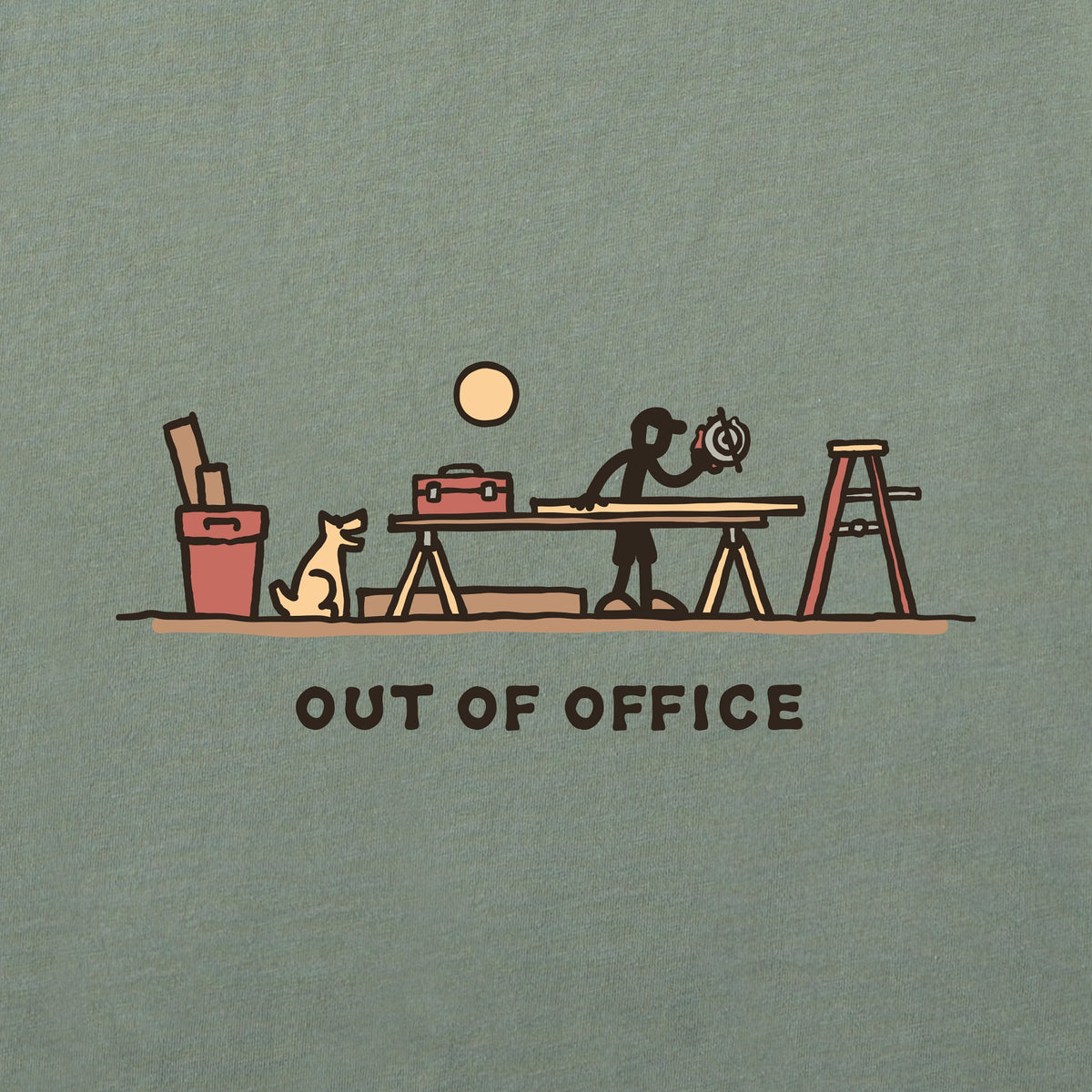 Men's J & R Woodwork Vista Out of Office Short Sleeve product image 2