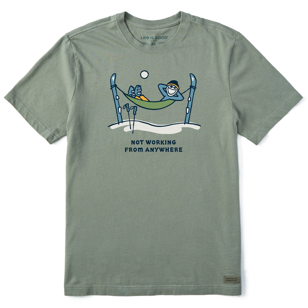 Men's Jake Ski Hammock Not Working Short Sleeve Crusher Tee product image 1