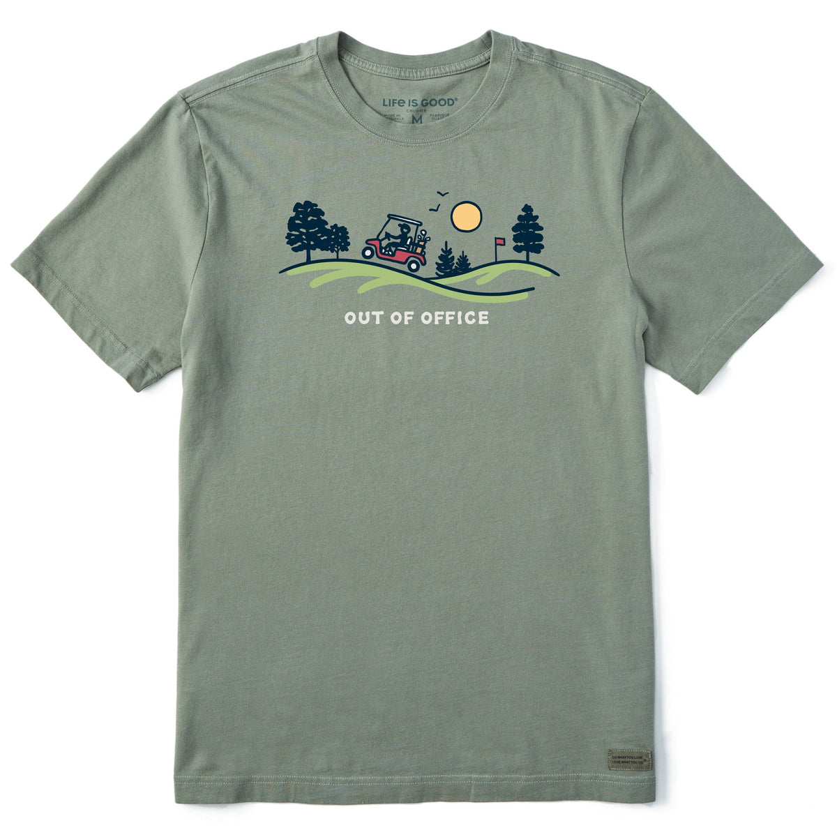 Men's Golf Cart Vista Out of Office Short Sleeve Crusher Tee product image 1