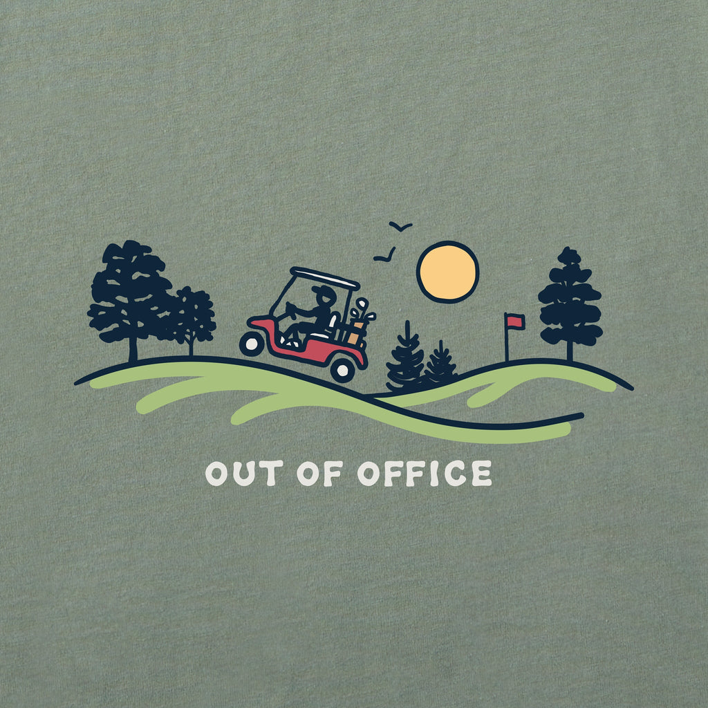 Men's Golf Cart Vista Out of Office Short Sleeve Crusher Tee product image 2