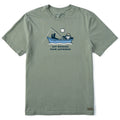 Men's Jake Fishing Not Working Short Sleeve Crusher Tee product image 1