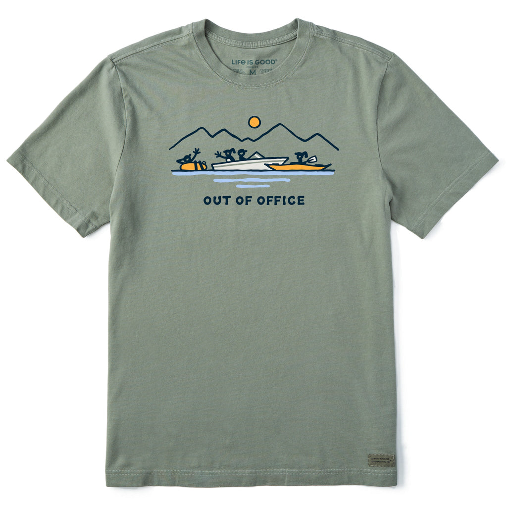 Men's Boat Party Out of Office Short Sleeve Crusher Tee product image 3