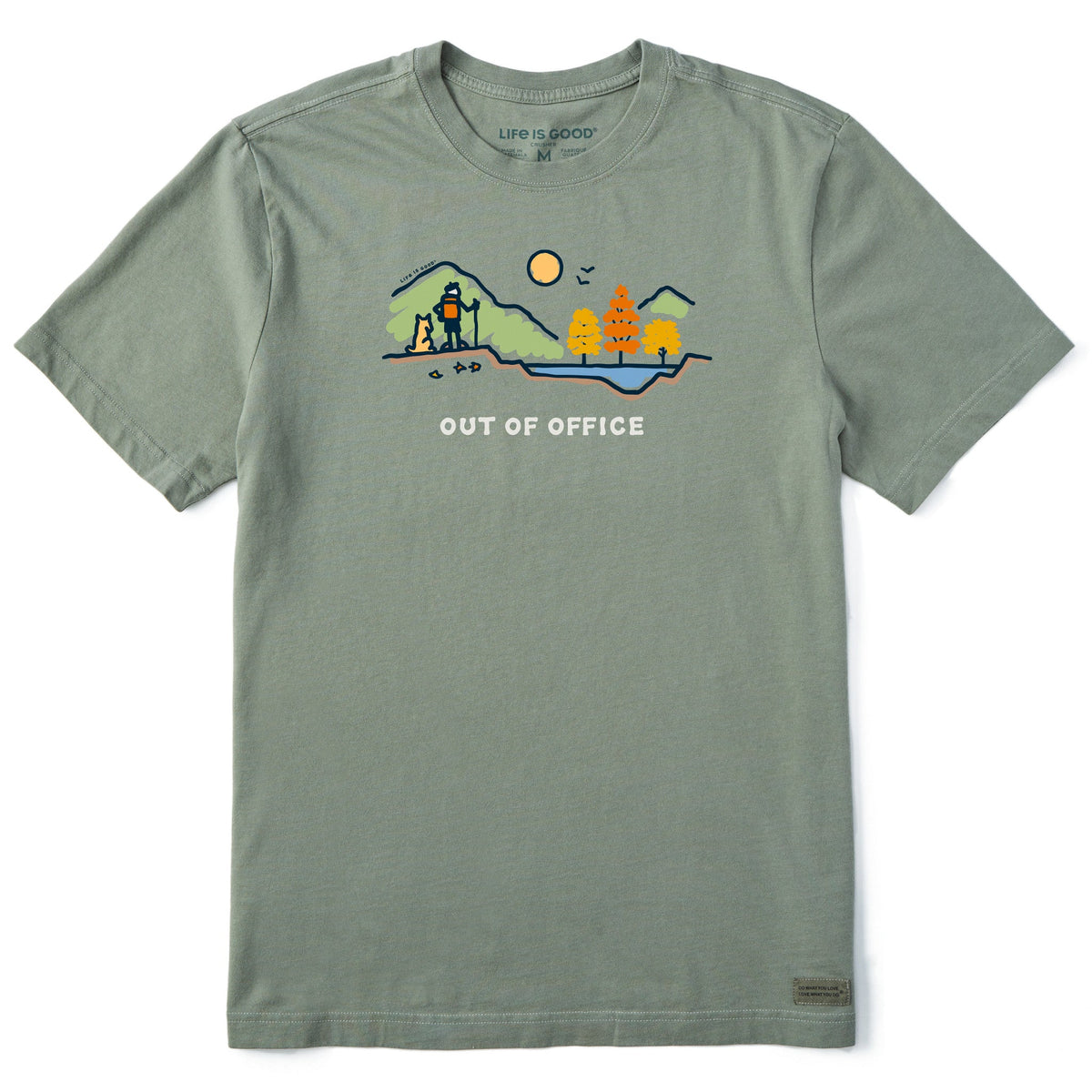 Men's Jake Fall Vista Out of Office Short Sleeve Crusher Tee product image 3