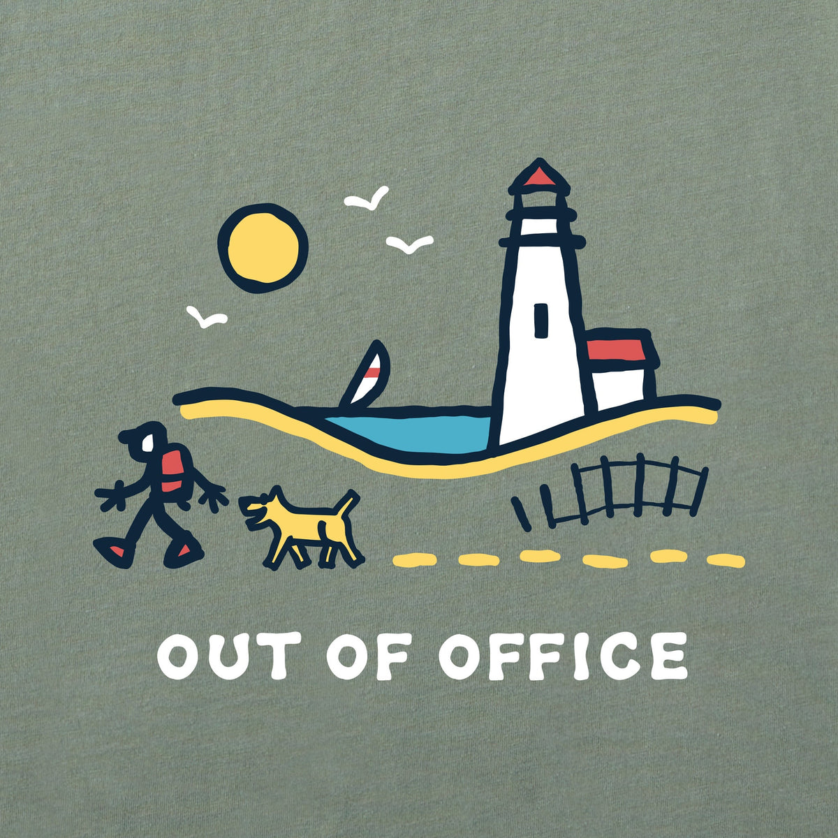 Men's Jake & Rocket Lighthouse Walk OOO Short Sleeve product image 2