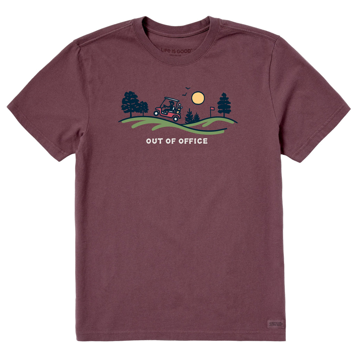 Men's Golf Cart Vista Out of Office Short Sleeve Crusher Tee product image 3