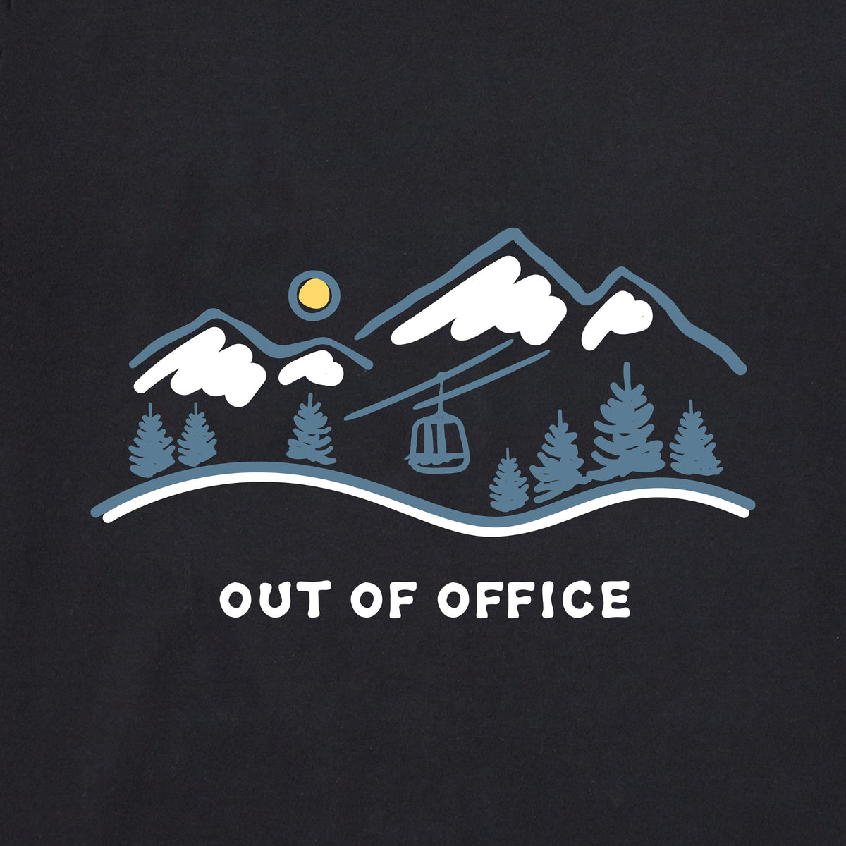 Men's Ski Lift Vista Out of Office Short Sleeve Crusher Tee product image 4