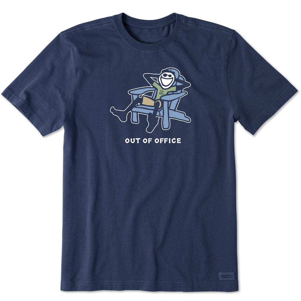 Men's Jake Adirondack Out of Office Short Sleeve Crusher Tee product image 3