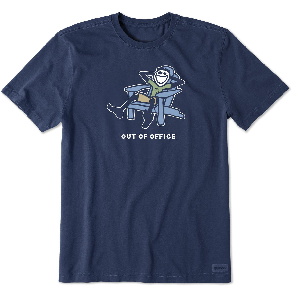 Men's Jake Adirondack Out of Office Short Sleeve Crusher Tee product image 3