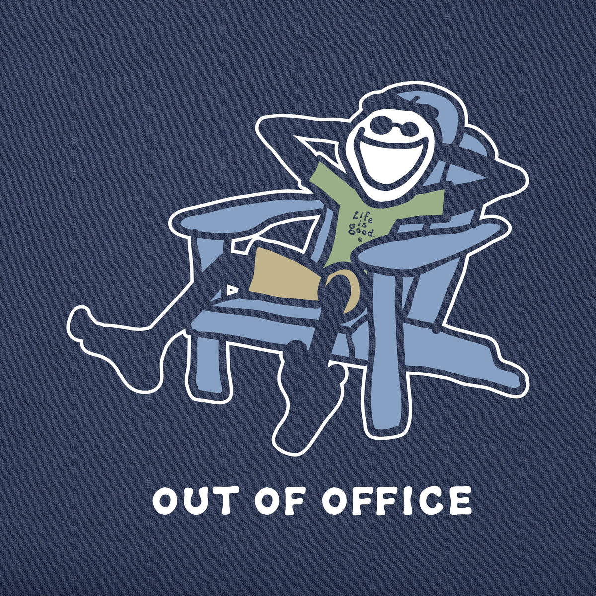 Men's Jake Adirondack Out of Office Short Sleeve Crusher Tee product image 4