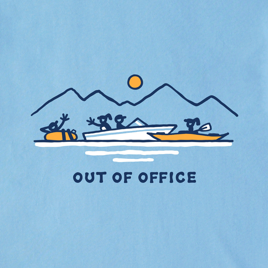 Men's Boat Party Out of Office Short Sleeve Crusher Tee product image 6