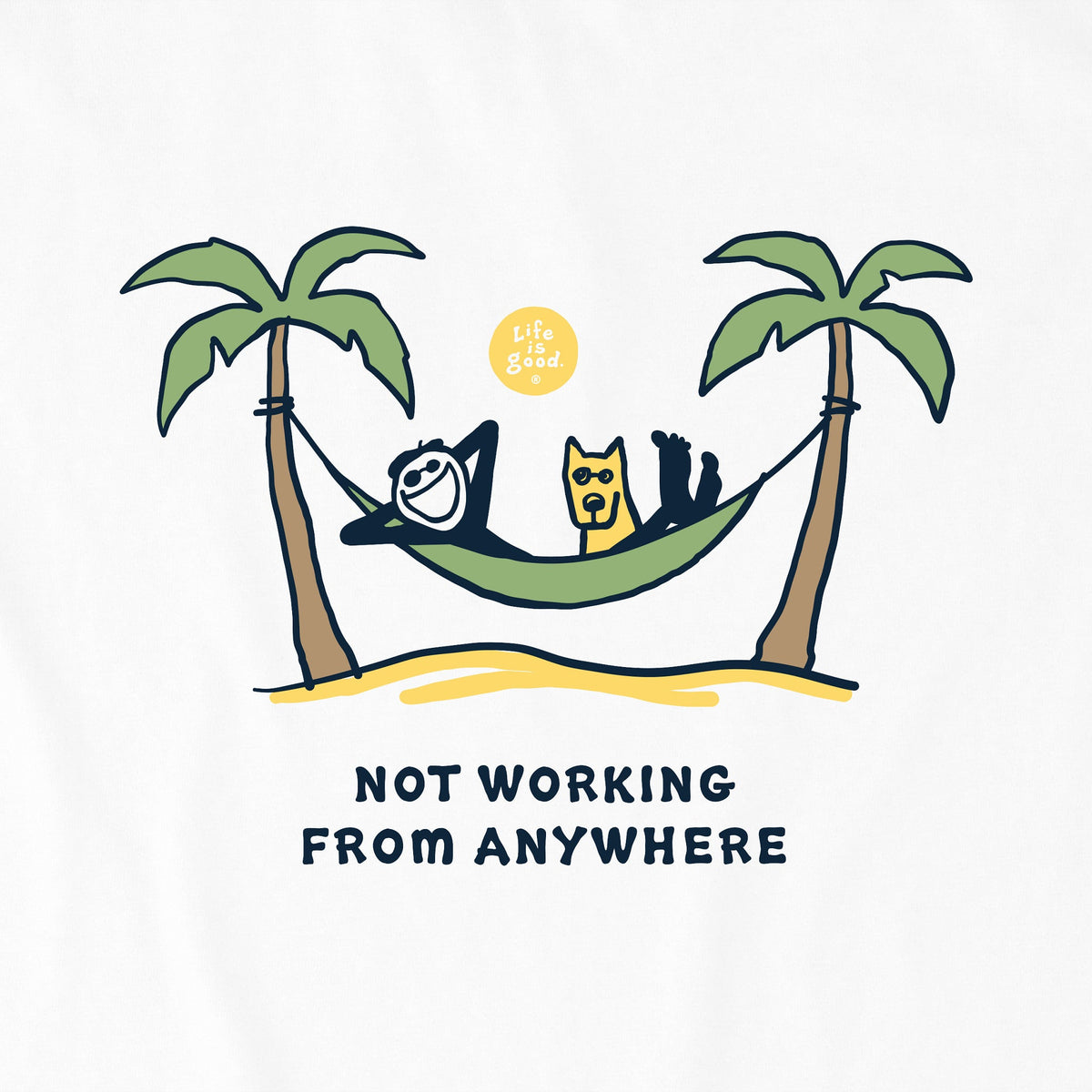Men's Palm Hammock Jake & Rocket Not Working Short Sleeve product image 4