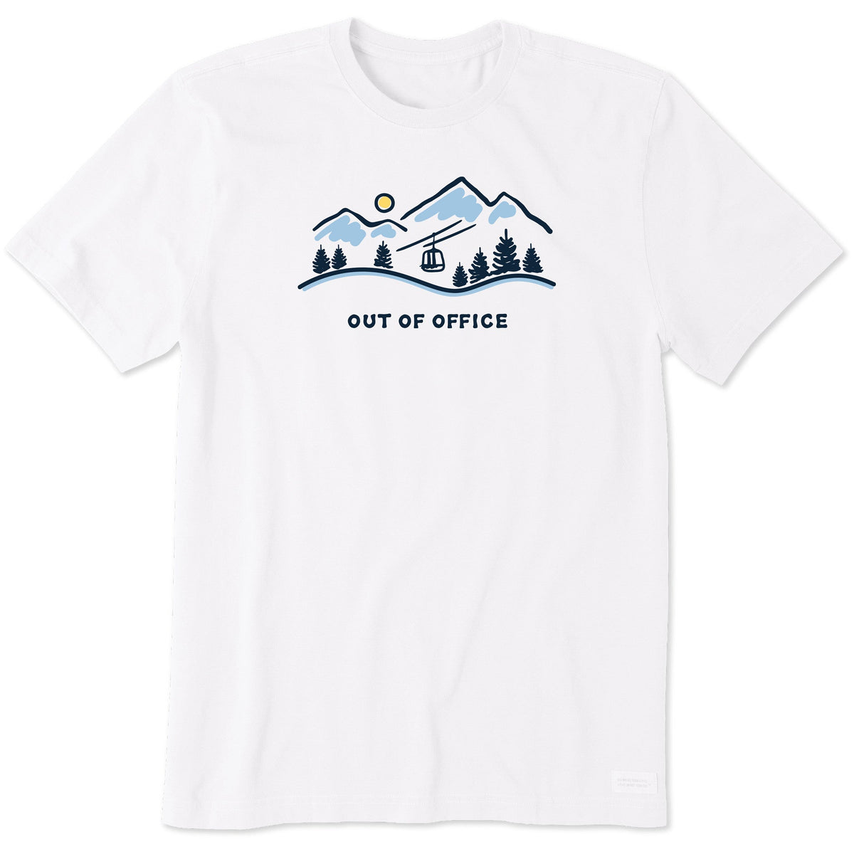 Men's Ski Lift Vista Out of Office Short Sleeve Crusher Tee product image 5