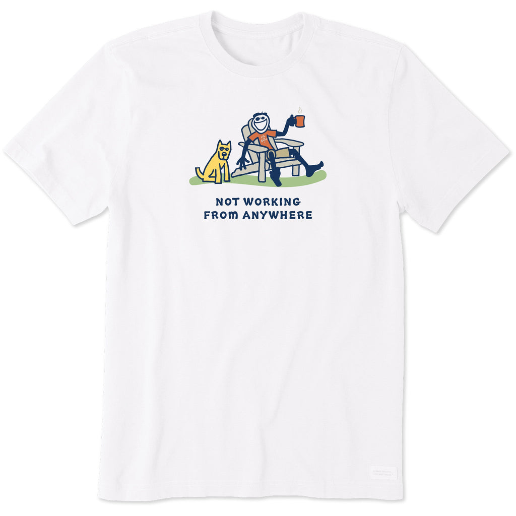 Men's Jake and Rocket Coffee Not Working Short Sleeve product image 5