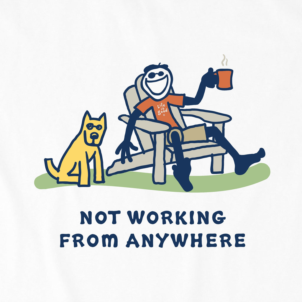 Men's Jake and Rocket Coffee Not Working Short Sleeve product image 6