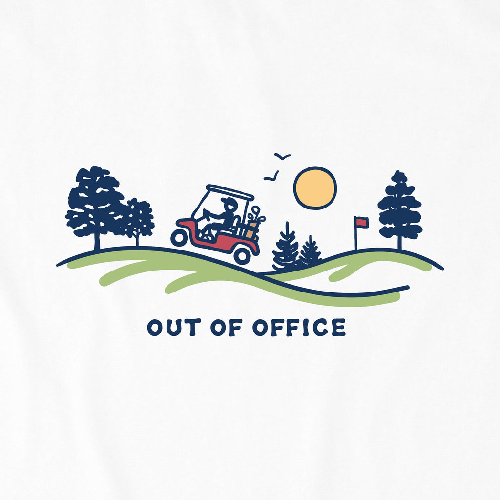 Men's Golf Cart Vista Out of Office Short Sleeve Crusher Tee product image 6