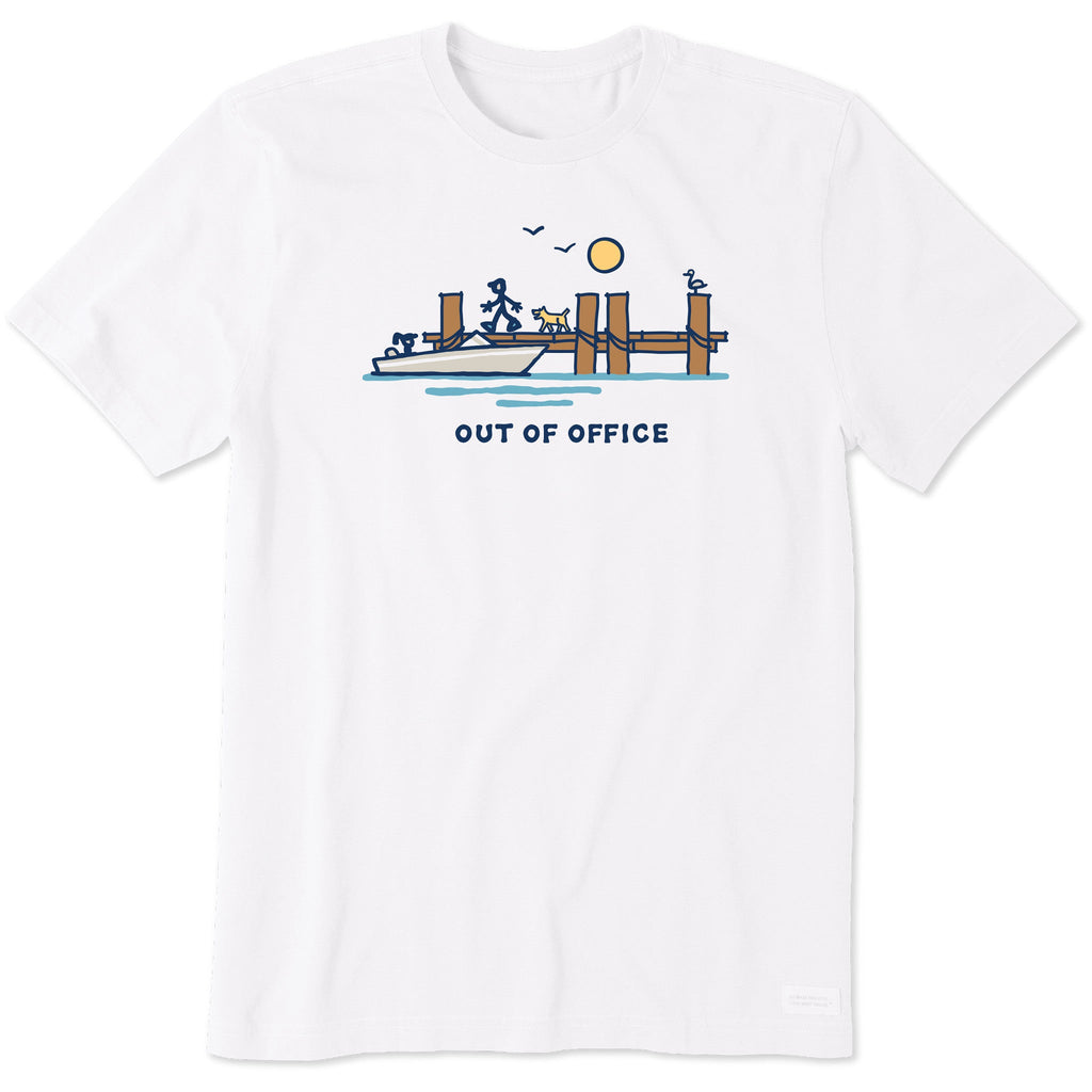 Men's Dock Lake Out of Office Short Sleeve Crusher Tee product image 5