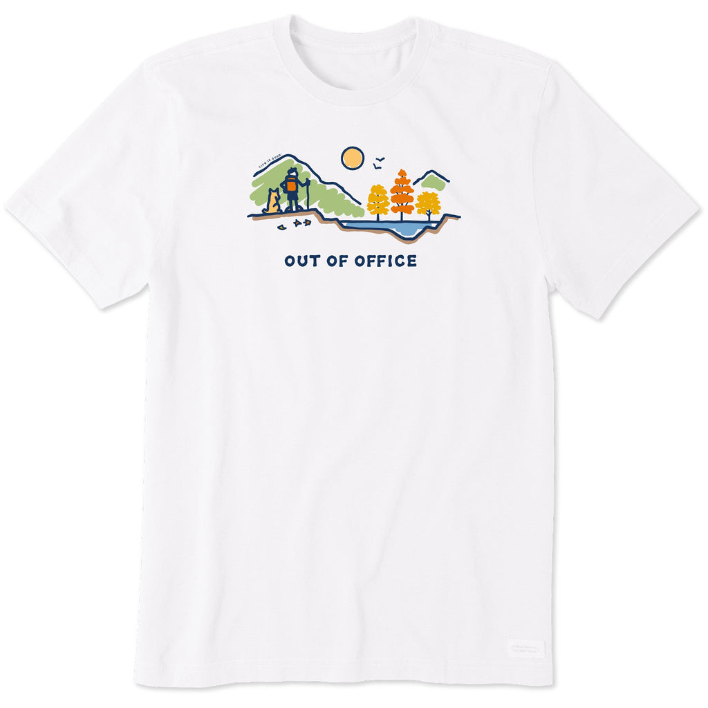 Men's Jake Fall Vista Out of Office Short Sleeve Crusher Tee product image 5