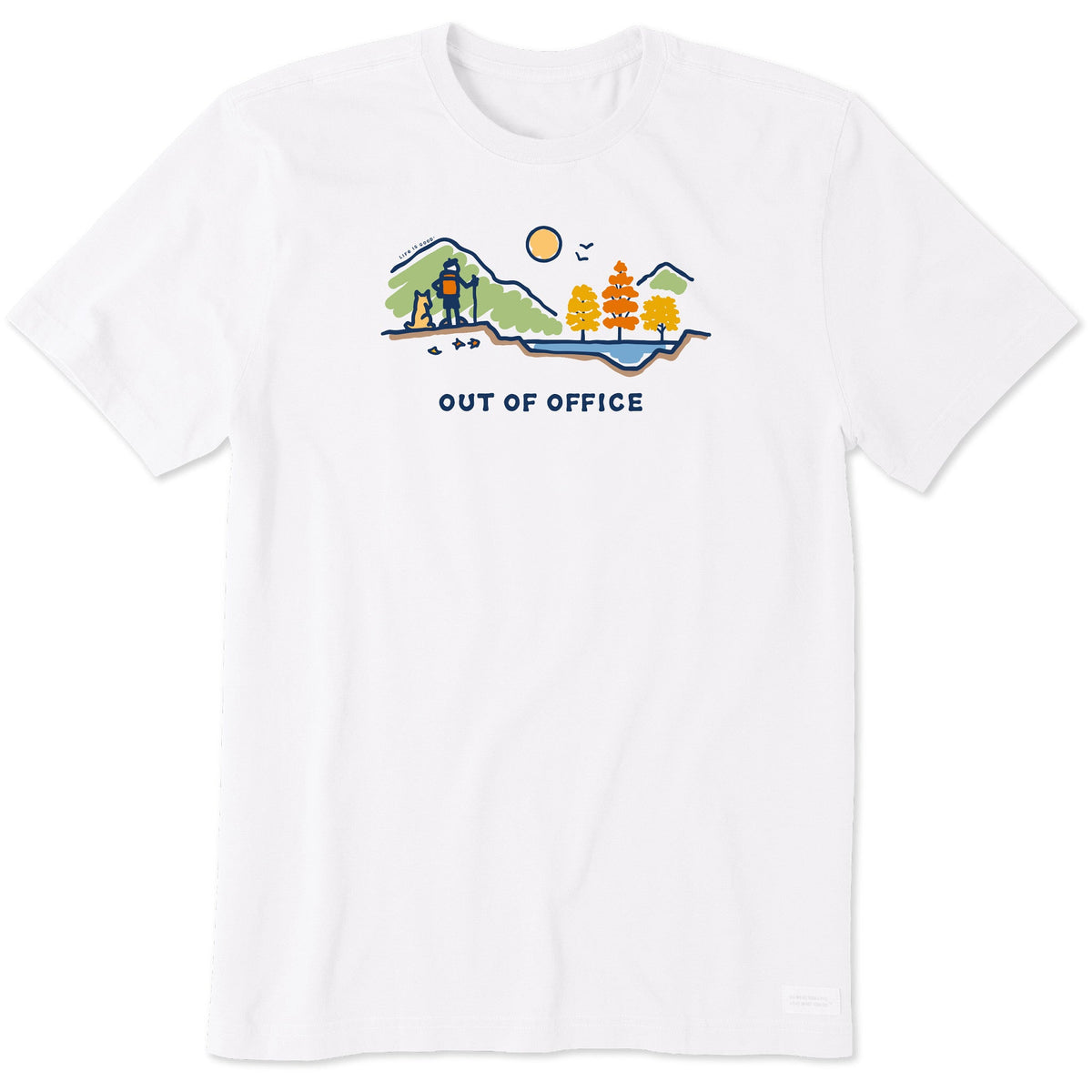Men's Jake Fall Vista Out of Office Short Sleeve Crusher Tee product image 5