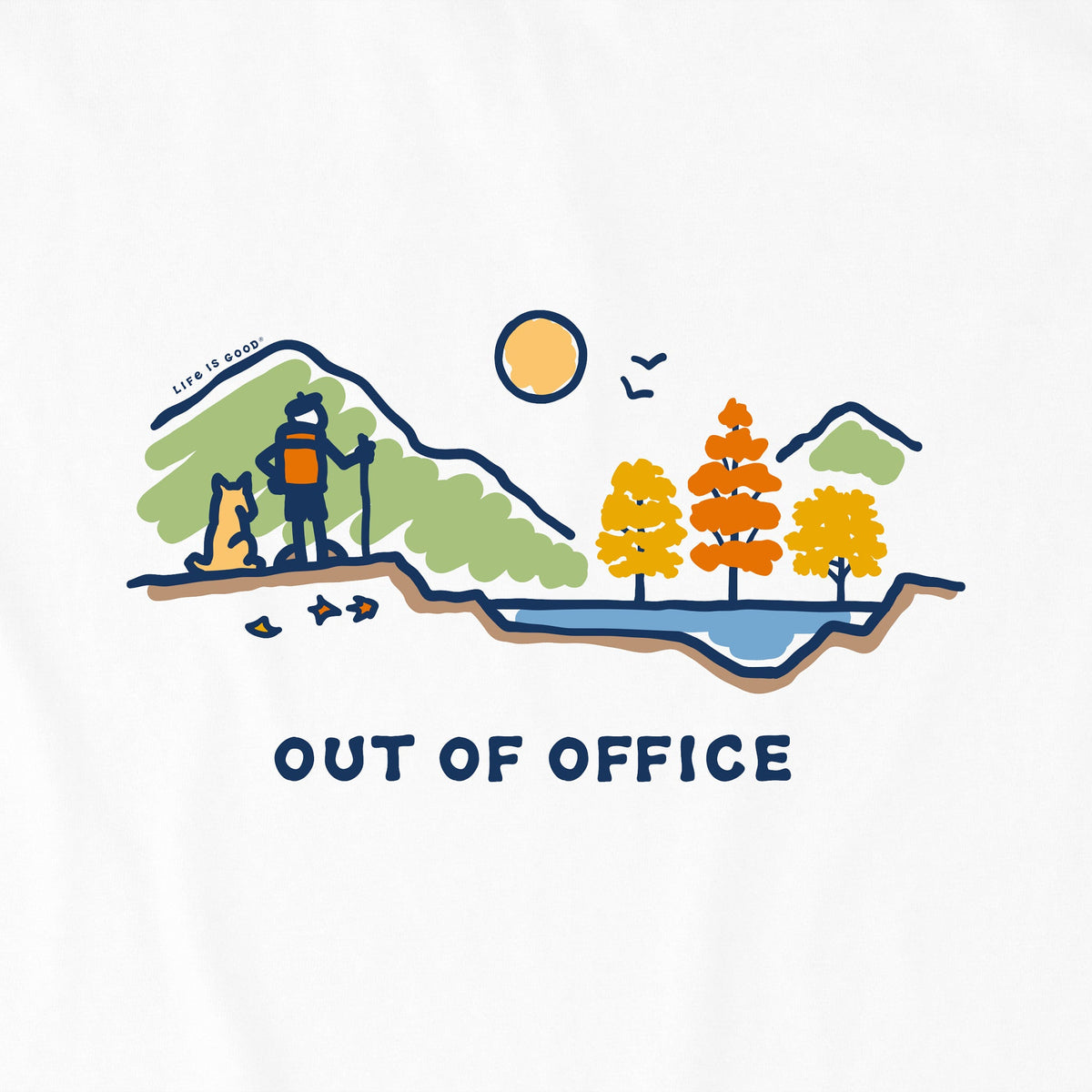 Men's Jake Fall Vista Out of Office Short Sleeve Crusher Tee product image 6