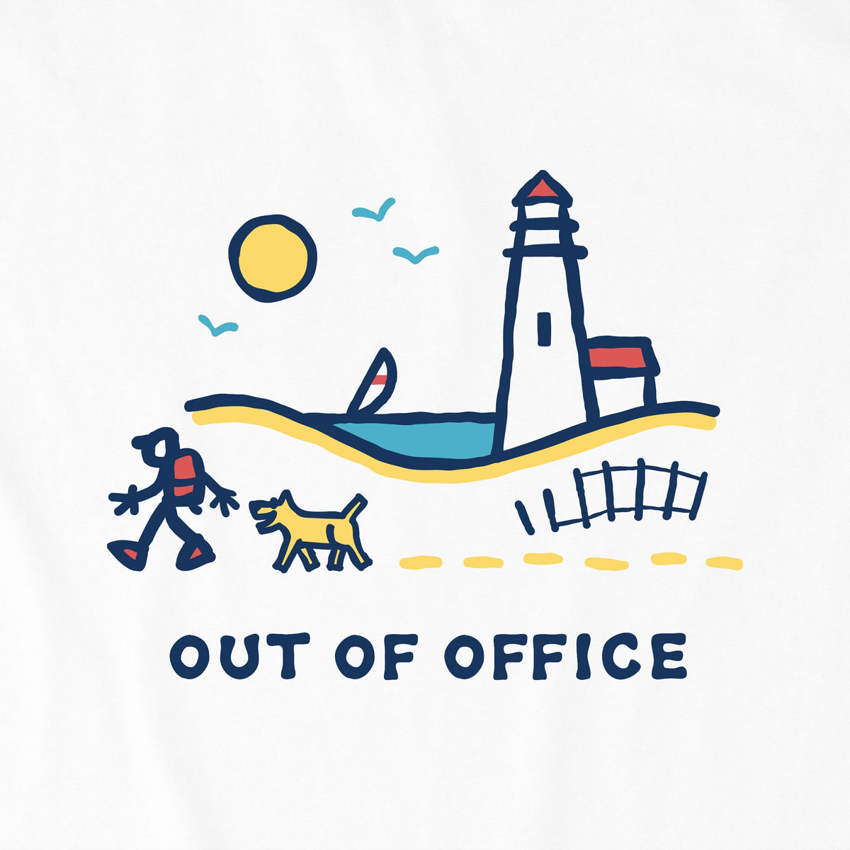 Men's Jake & Rocket Lighthouse Walk OOO Short Sleeve product image 6