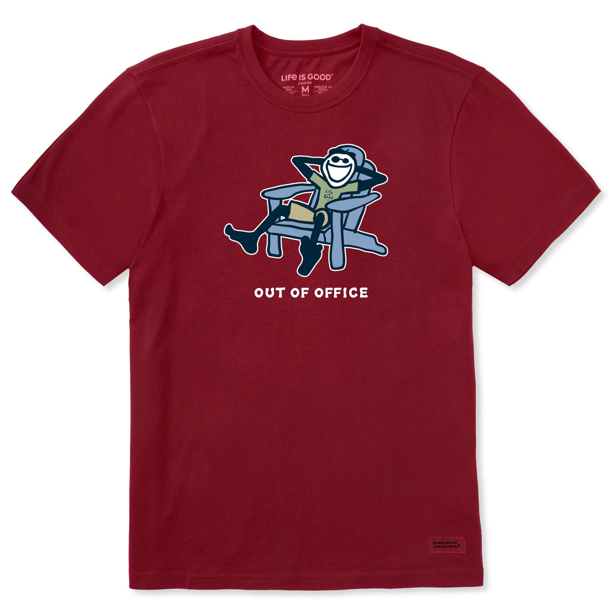 Men's Jake Adirondack Out of Office Short Sleeve Crusher Tee product image 5