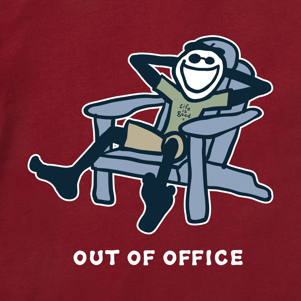 Men's Jake Adirondack Out of Office Short Sleeve Crusher Tee product image 6