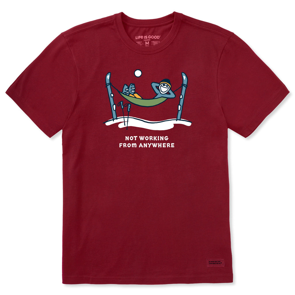 Men's Jake Ski Hammock Not Working Short Sleeve Crusher Tee product image 5