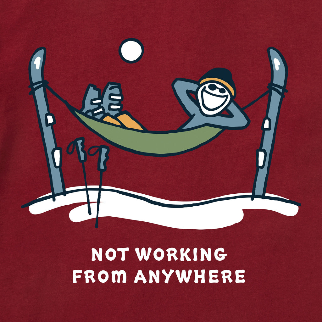 Men's Jake Ski Hammock Not Working Short Sleeve Crusher Tee product image 6