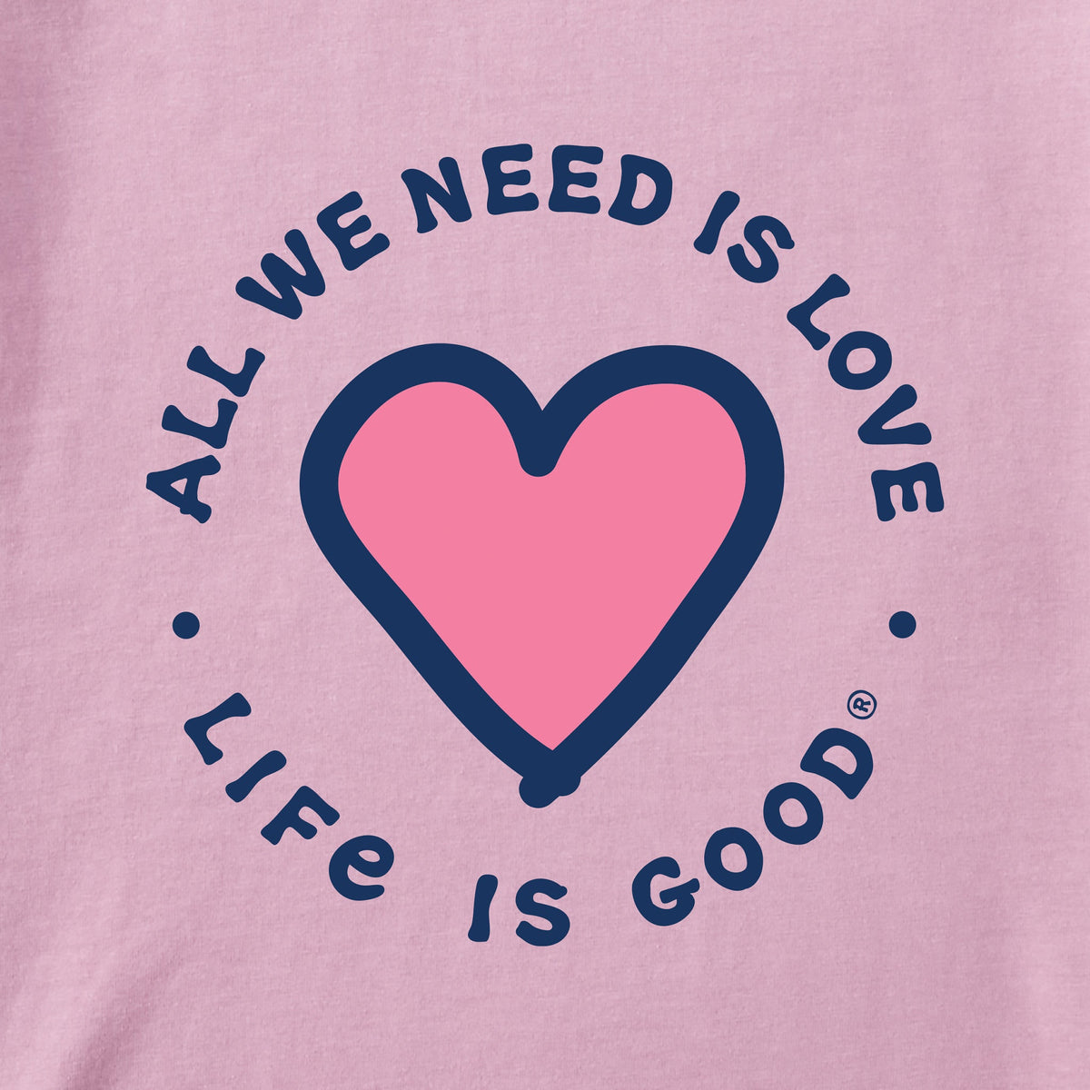 Women's Heart All We Need Short Sleeve Crusher Boxy Tee product image 2