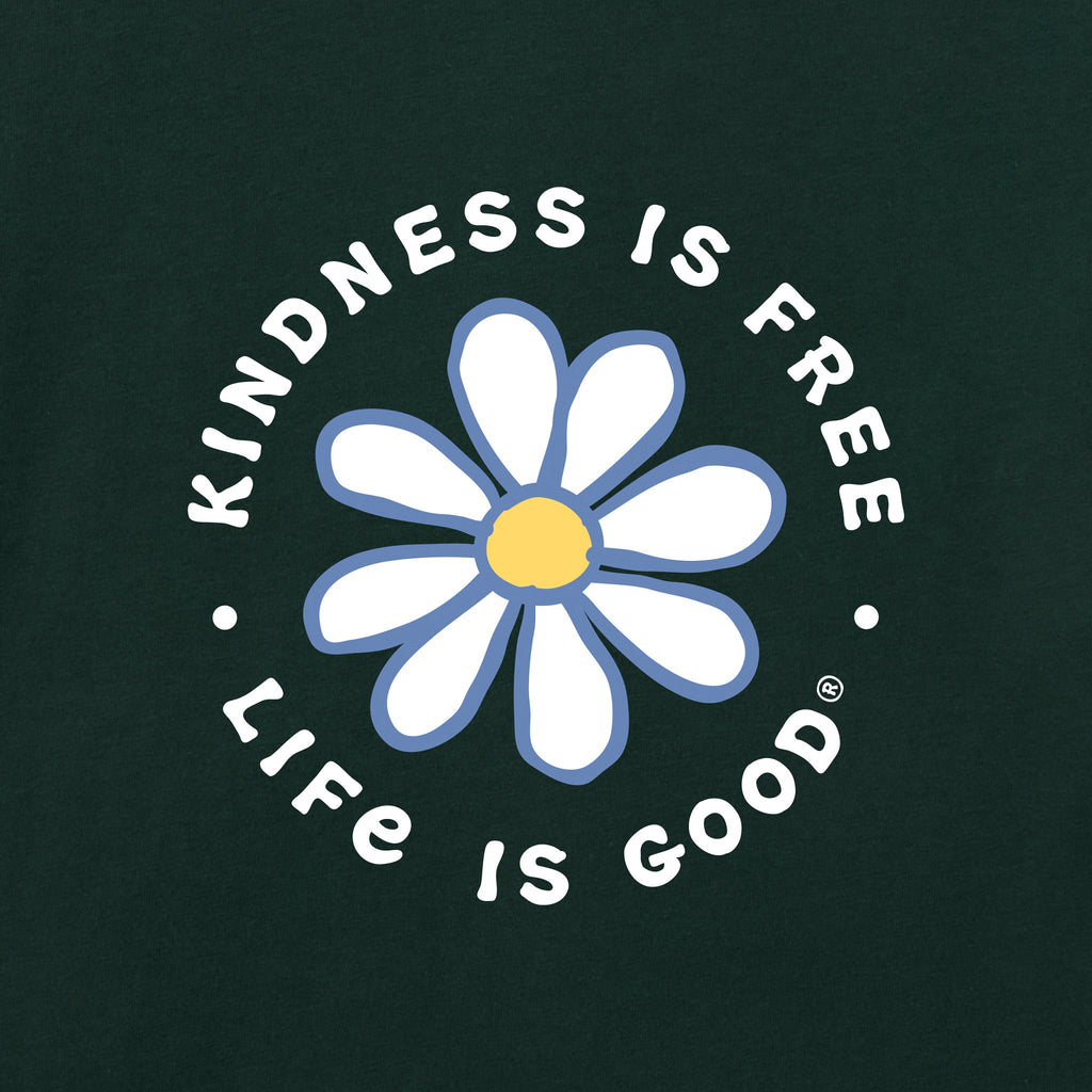 Women's Kindness is Free Daisy Short Sleeve Crusher Boxy Tee product image 2