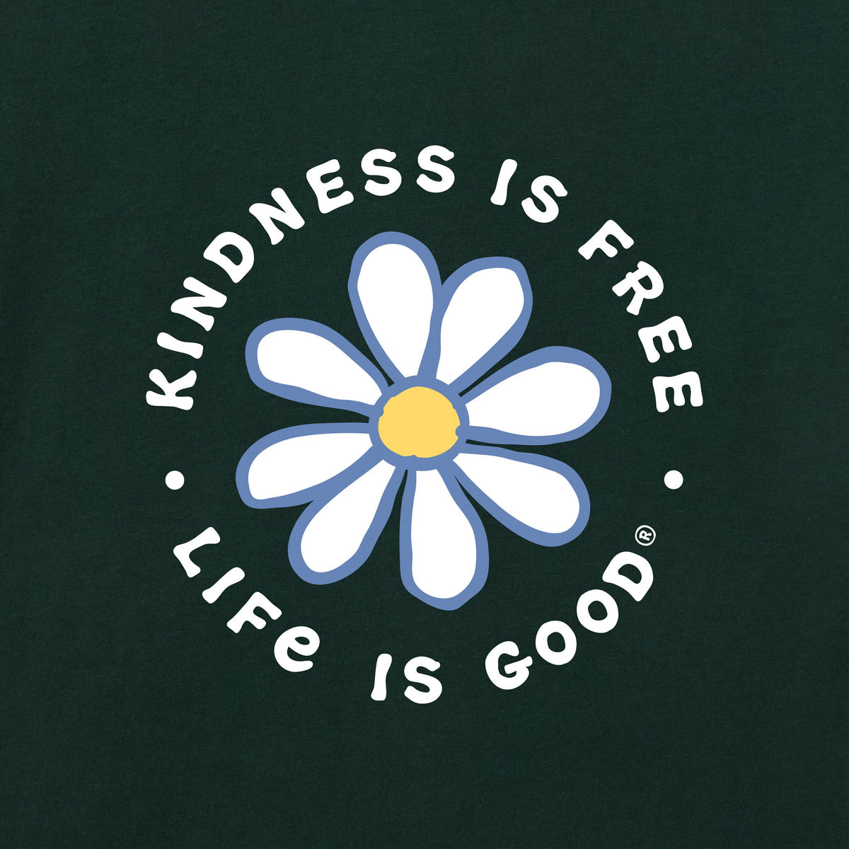 Women's Kindness is Free Daisy Short Sleeve Crusher Boxy Tee product image 2