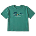 Women's Jackie Palm Sunset Out of Office Short Sleeve product image 1