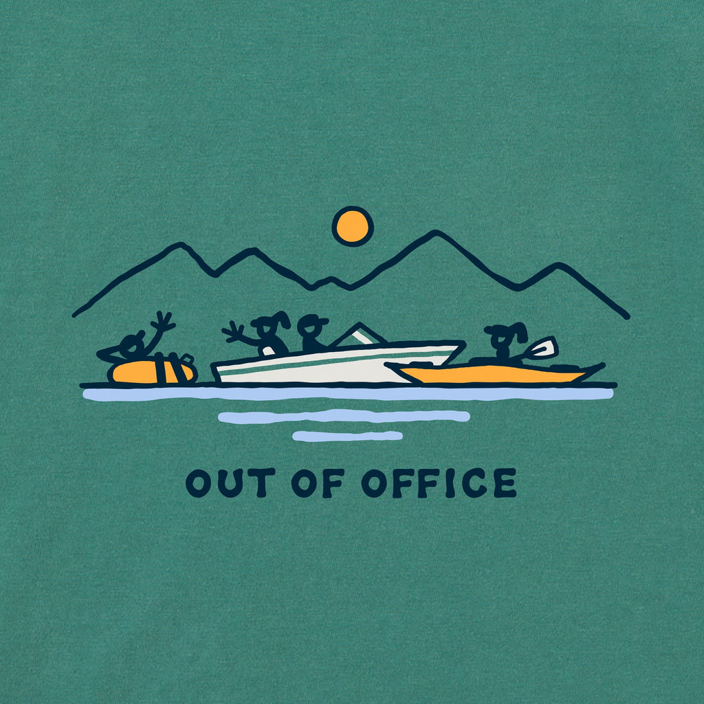 Women's Boat Party Out of Office Short Sleeve Crusher Boxy product image 2