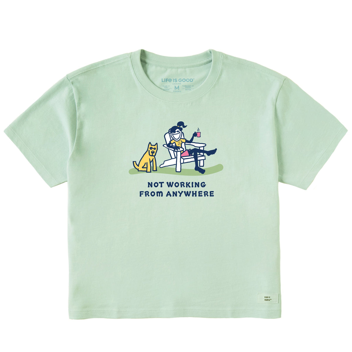 Women's Jackie and Rocket Coffee Not Working Short Sleeve product image 1