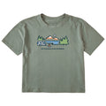 Women's Lakeside Camper Not Working Short Sleeve Crusher product image 1