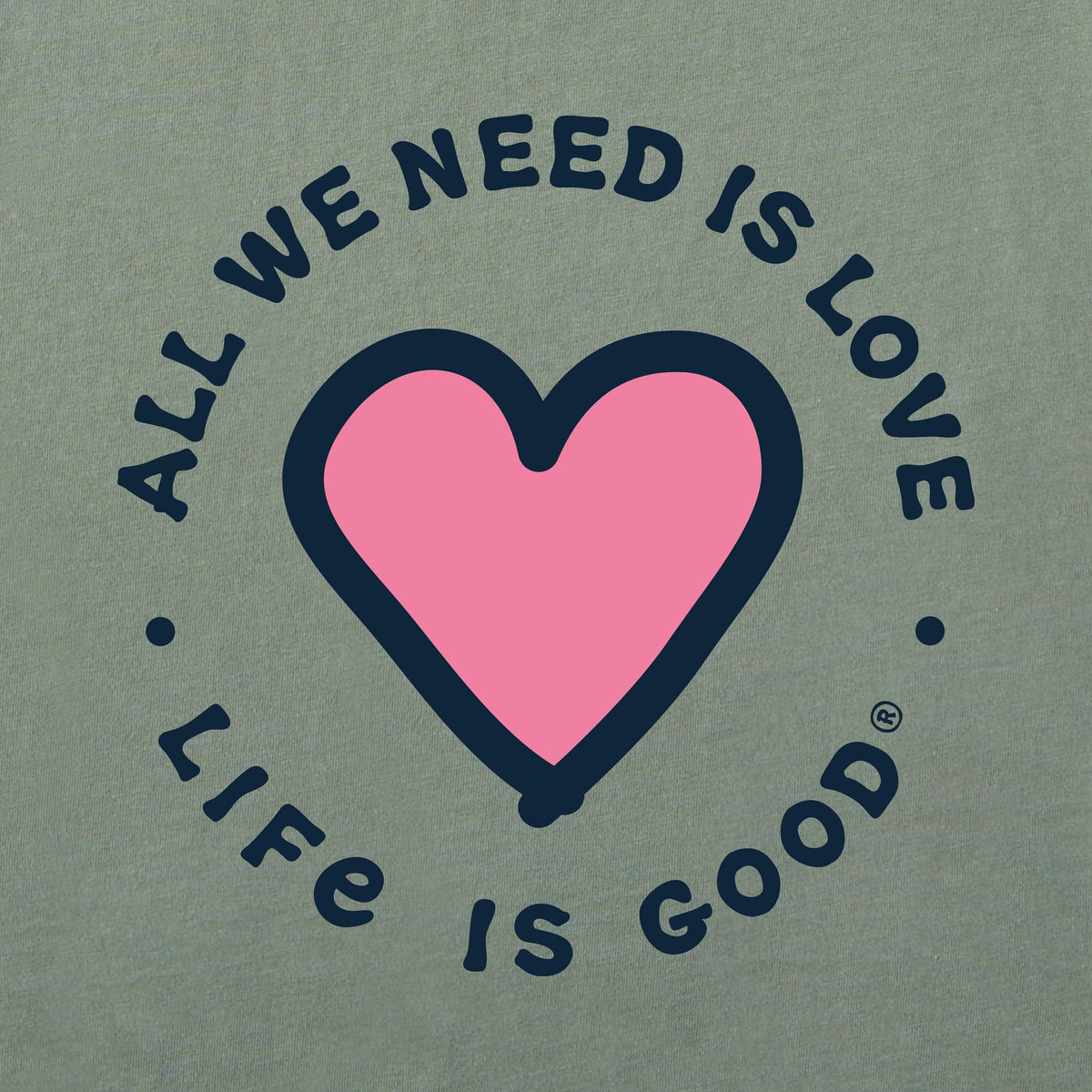Women's Heart All We Need Short Sleeve Crusher Boxy Tee product image 4